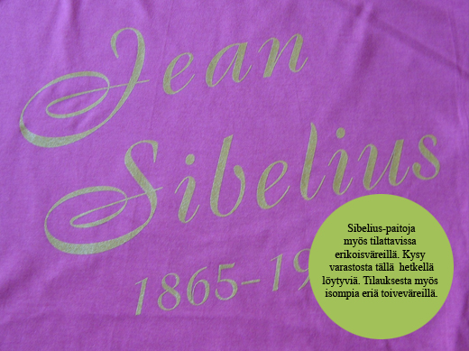 Sibelius-t-paita, lila
